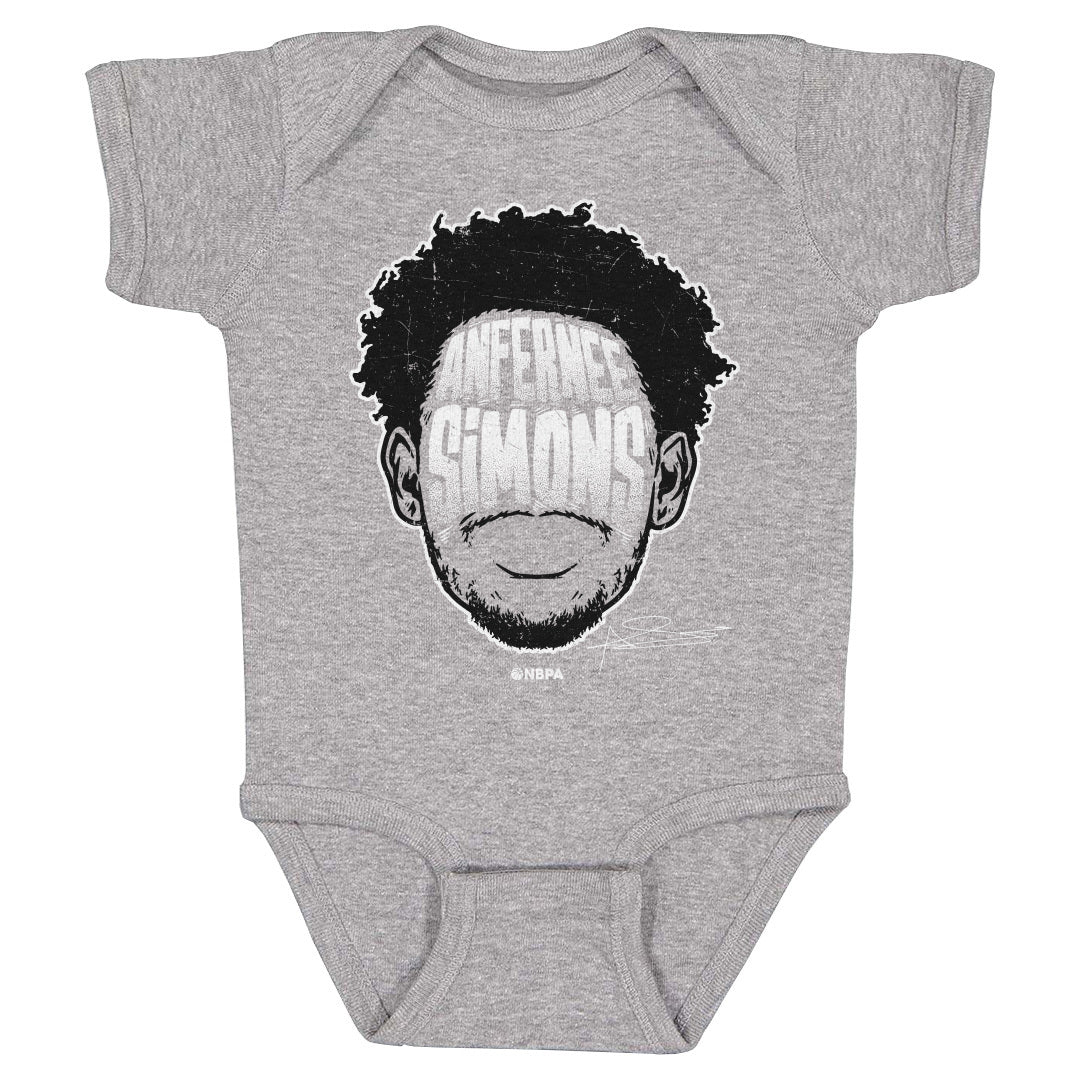 Anfernee Simons Portland Player Silhouette Infant One Piece Creeper - Rip City Clothing