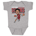 Anfernee Simons Portland Cartoon Infant One Piece Creeper - Rip City Clothing