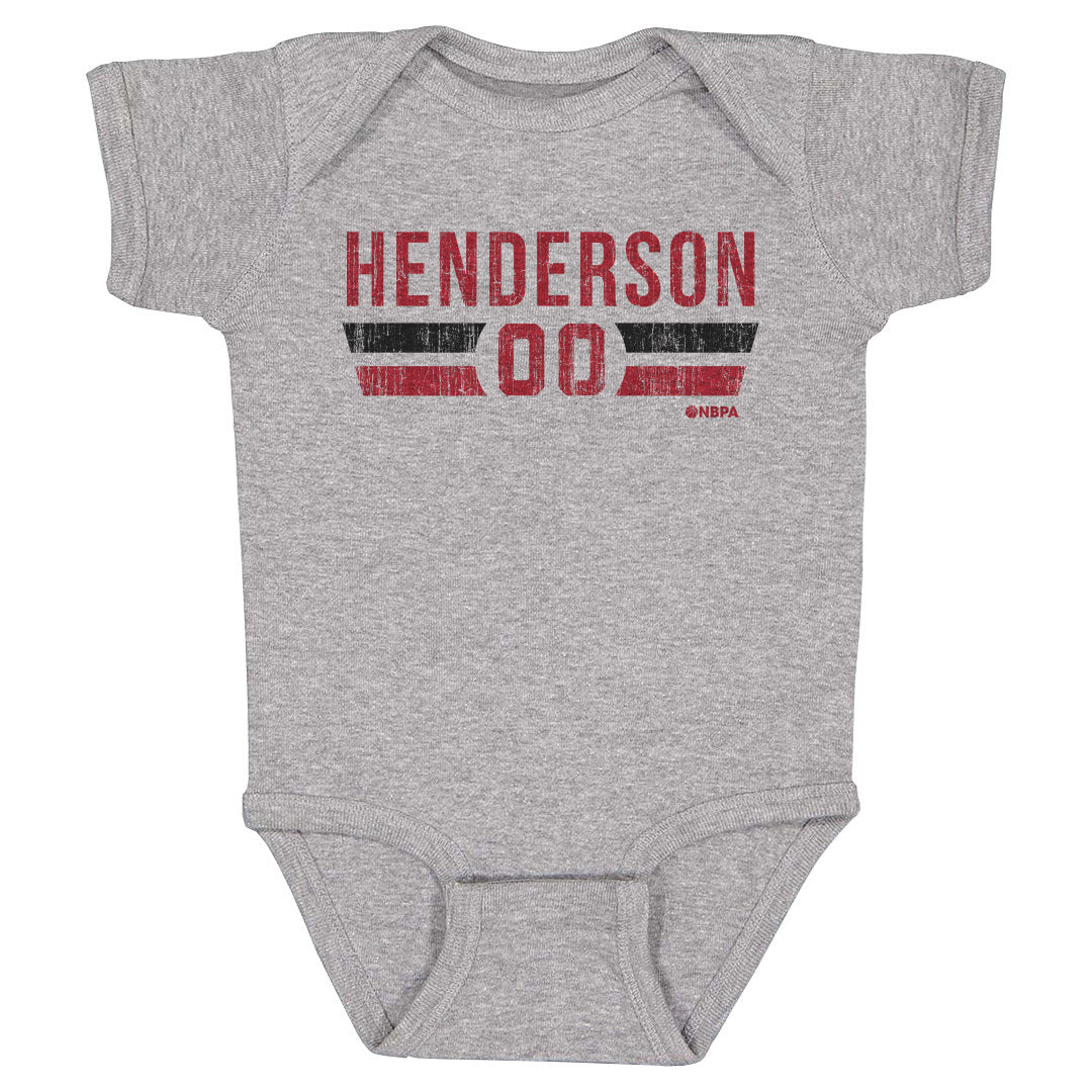 Scoot Henderson Portland Font Infant One Piece Creeper - Rip City Clothing