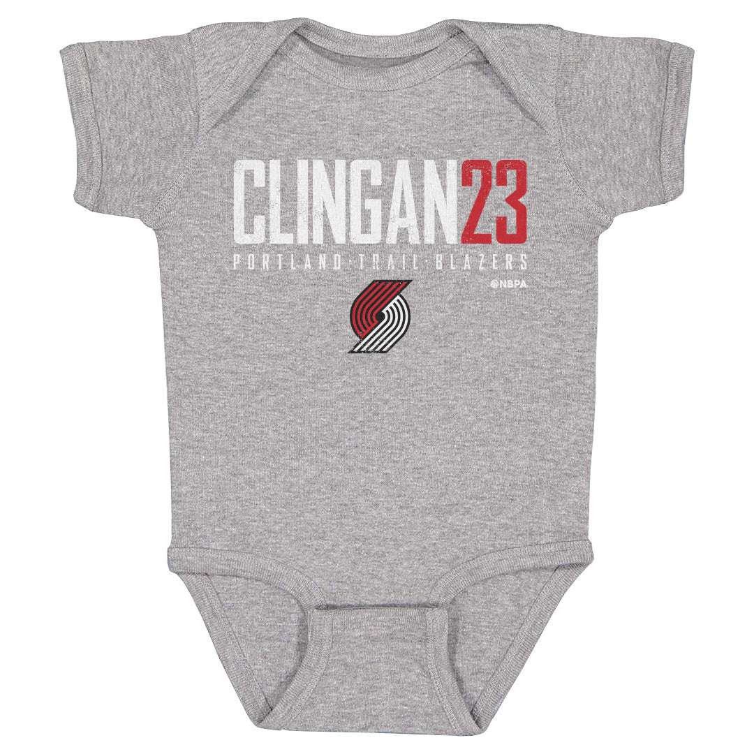 Donovan Clingan Portland Trail Blazers Elite Baby Creeper