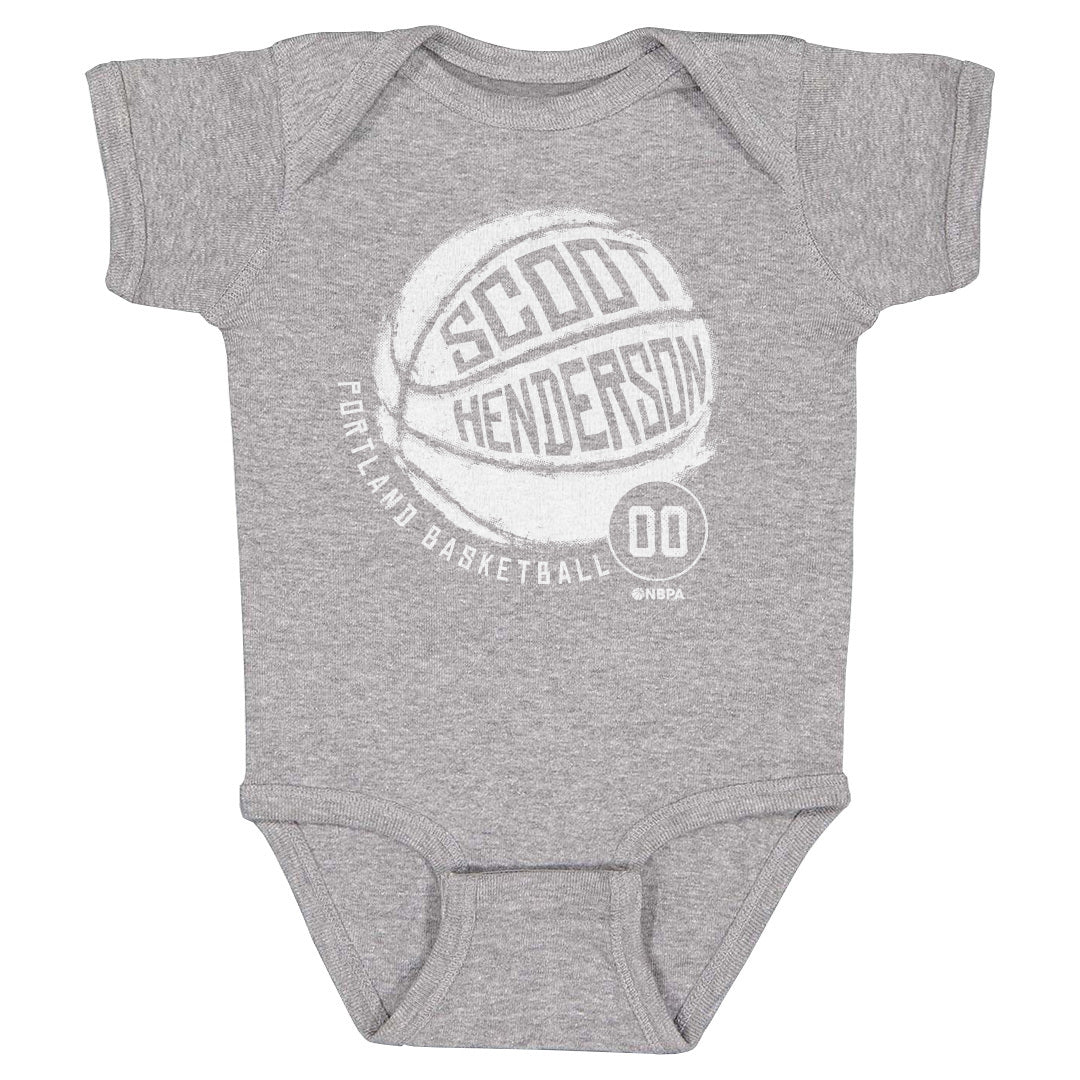 Scoot Henderson Portland Basketball Infant One Piece Creeper - Rip City Clothing