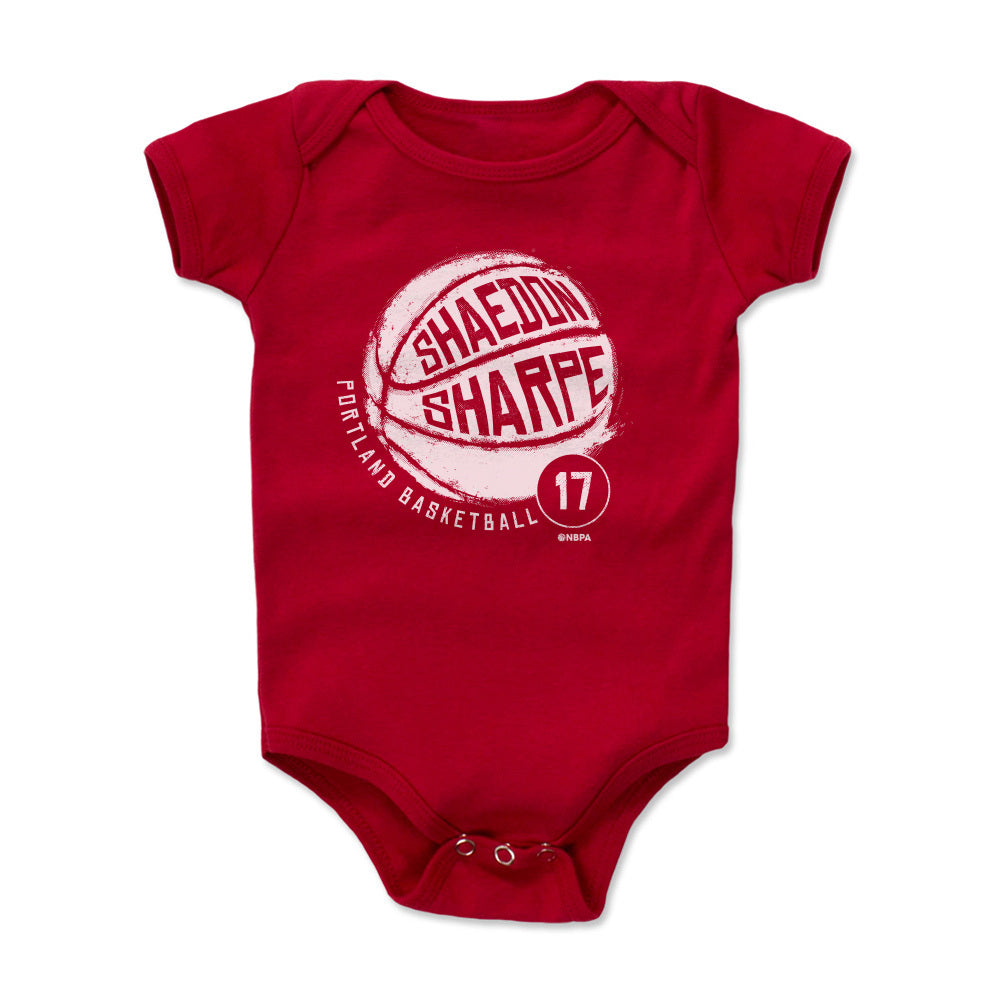 Shaedon Sharpe Portland Basketball Infant One Piece Creeper - Rip City Clothing