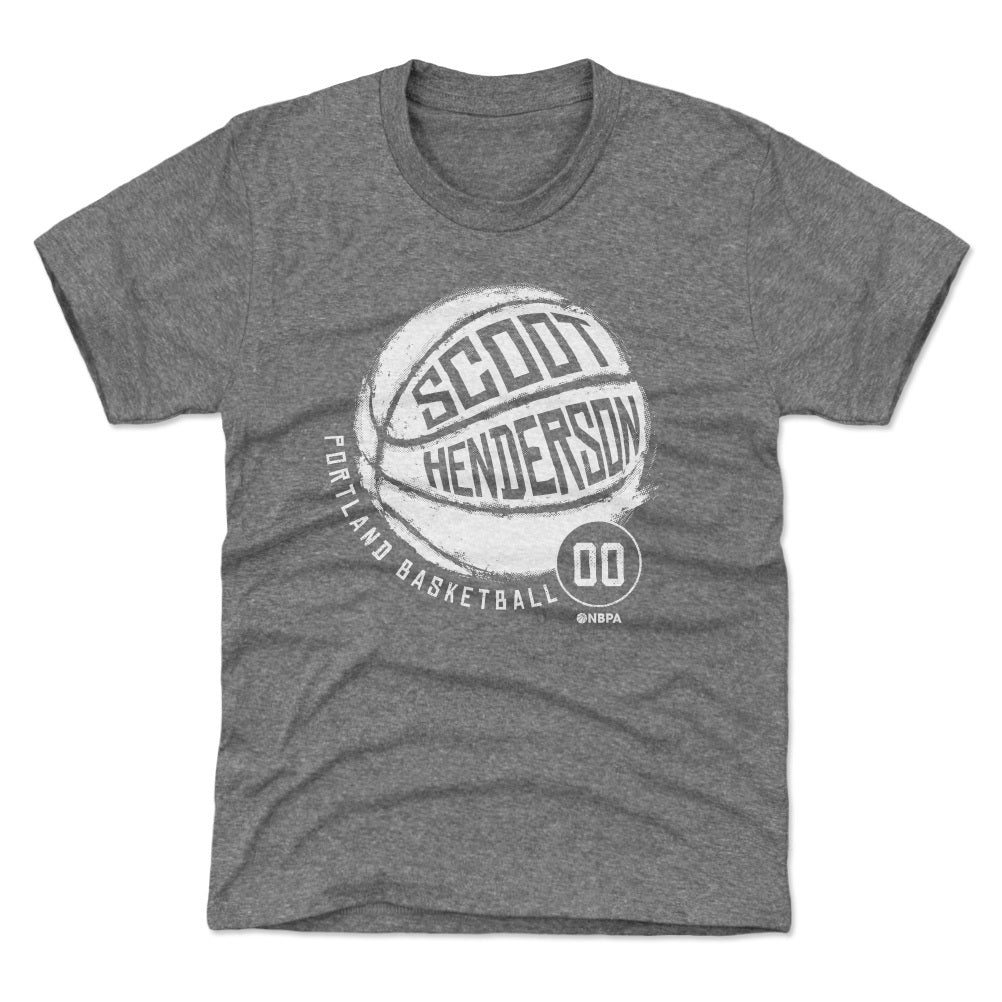 Scoot Henderson Portland Basketball Youth T-Shirt - Rip City Clothing