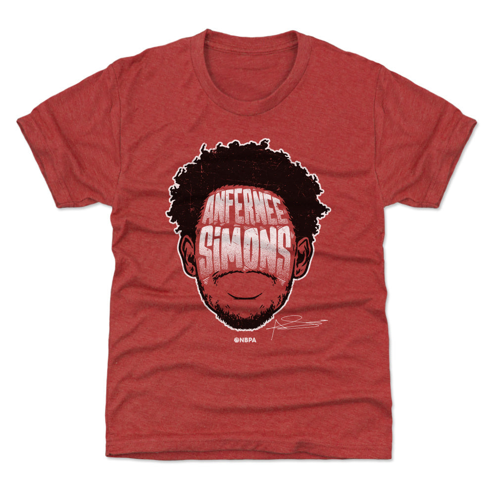 Anfernee Simons Portland Player Silhouette Youth T-Shirt - Rip City Clothing