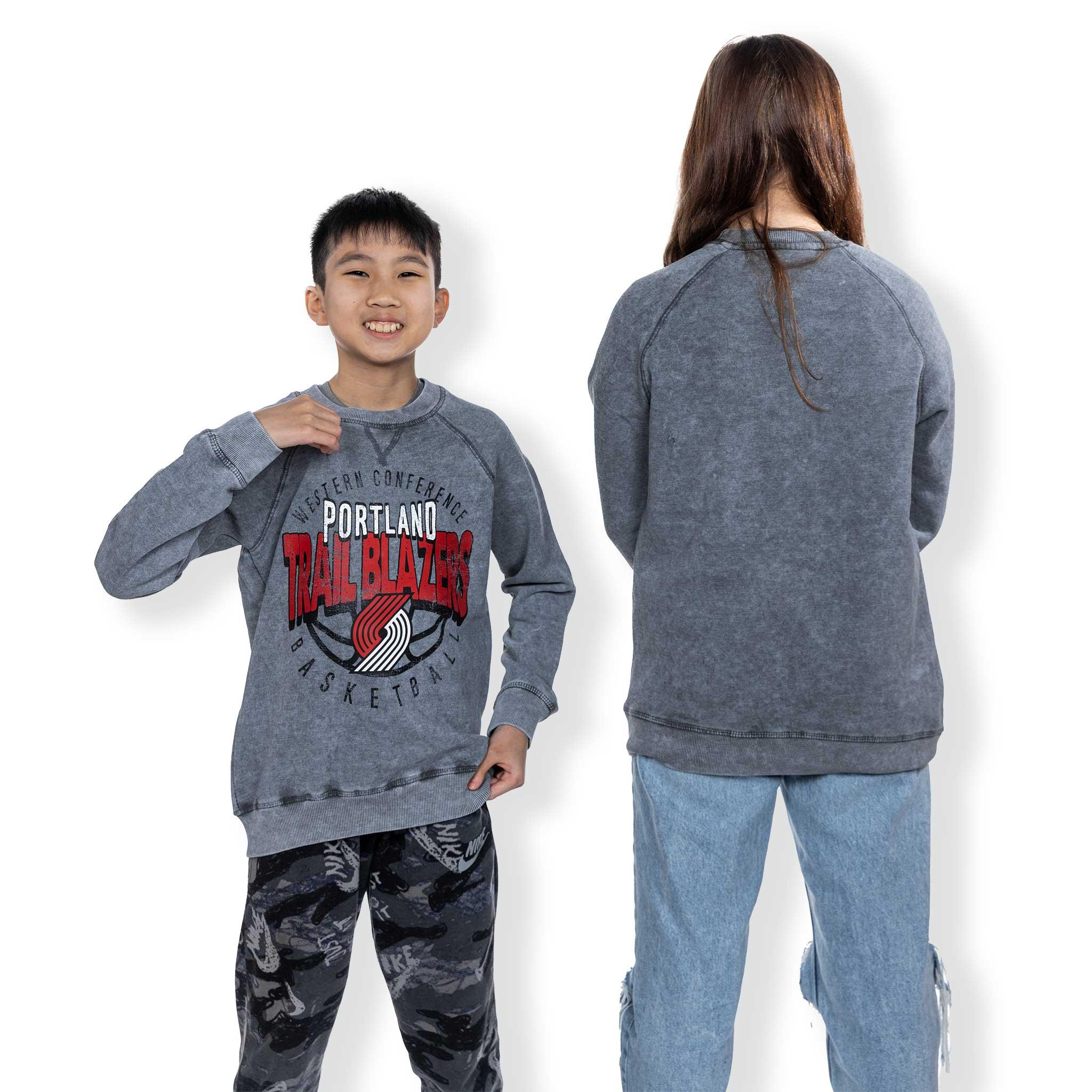 Kids The Storm Gray Fleece Sweatshirt