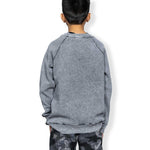 Kids The Storm Gray Fleece Sweatshirt