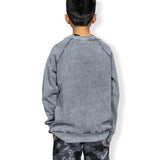 Kids The Storm Gray Fleece Sweatshirt