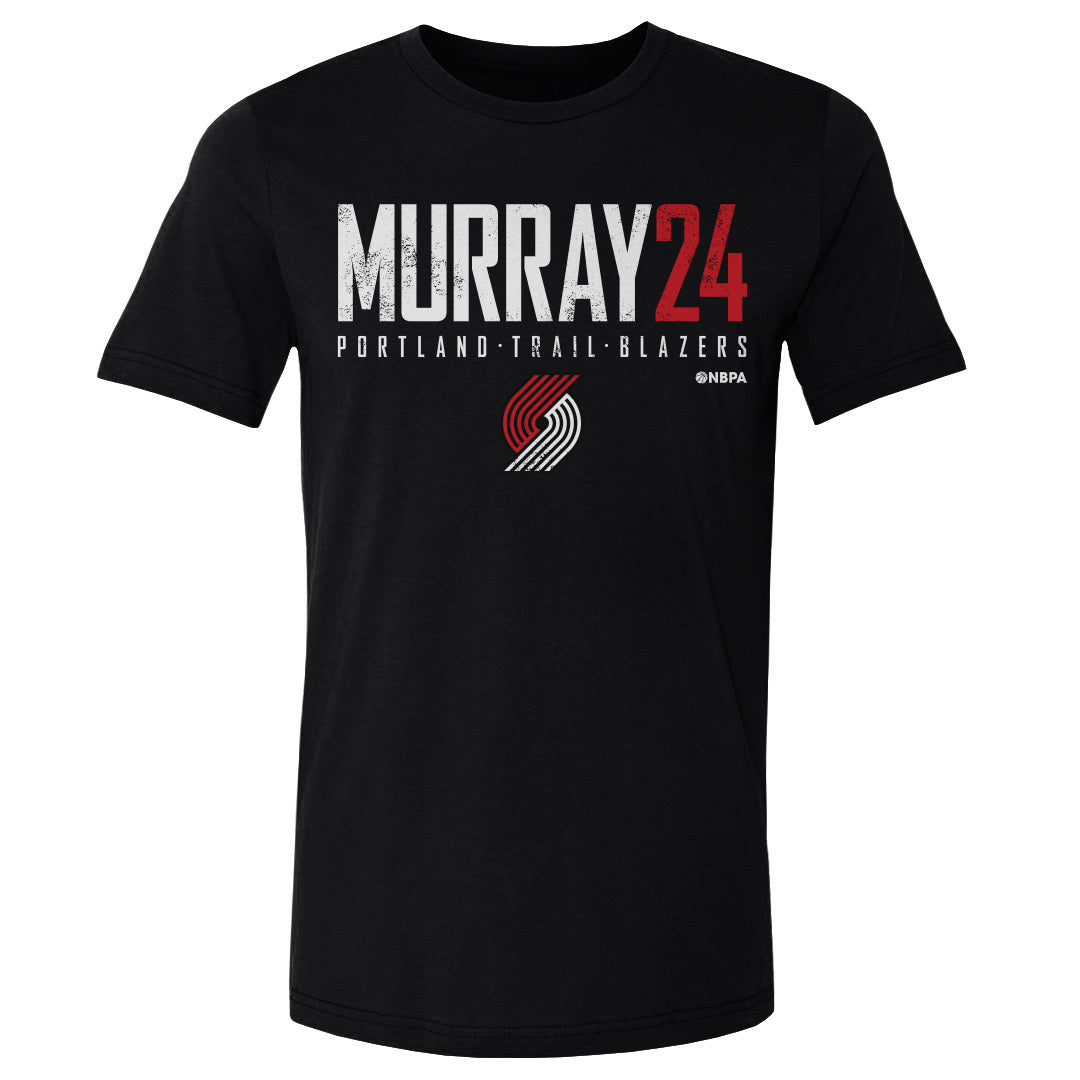 Kris Murray Men's Black or Gray Elite Cotton T-Shirt Men's Cotton T-Shirt Black