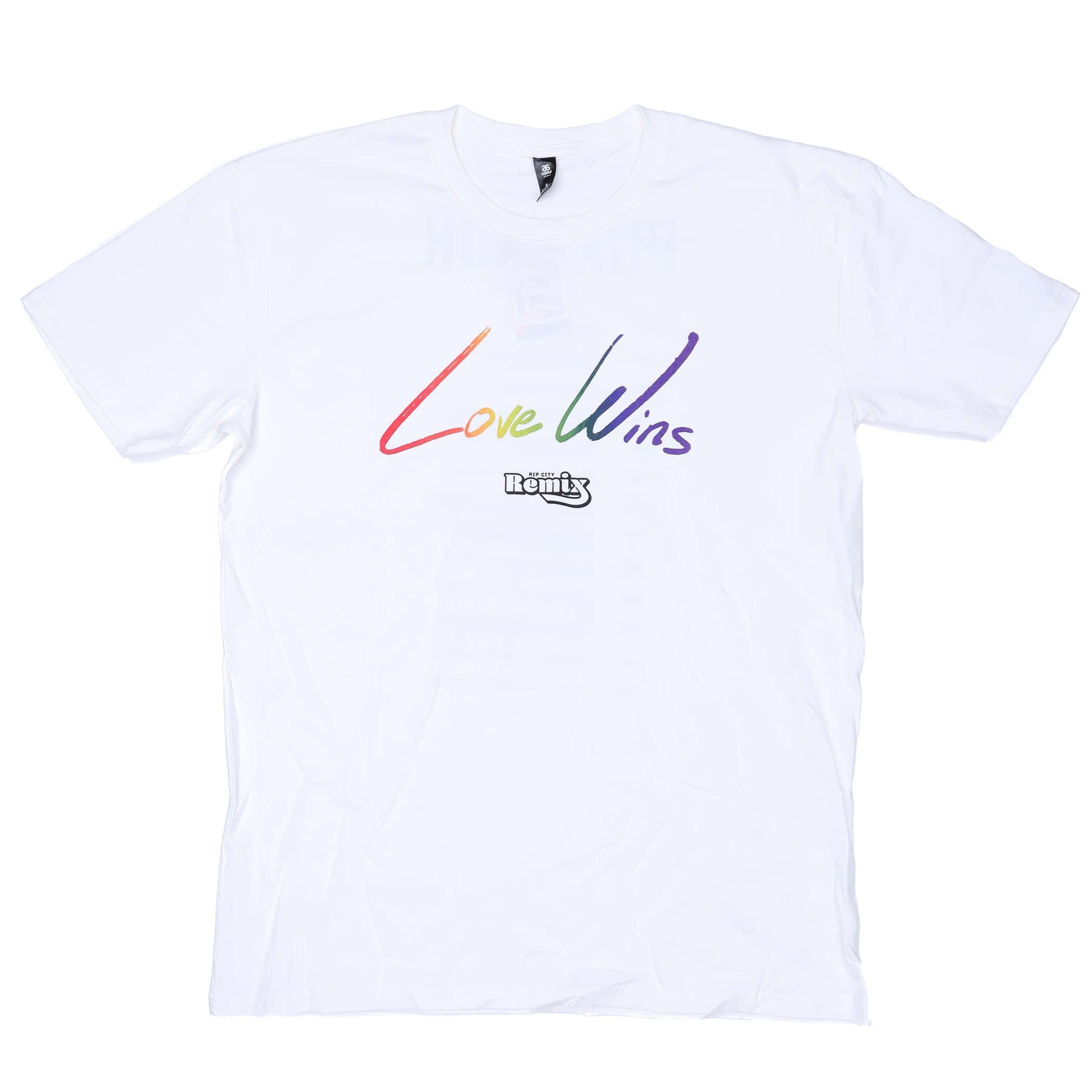 Love Wins Remix Pride Tee