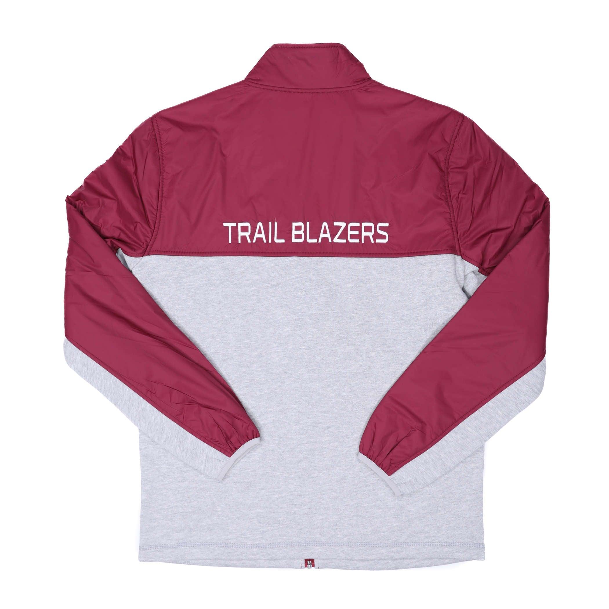 Maroon & Gray Completion Jacket