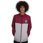 Maroon & Gray Completion Jacket