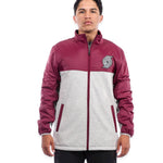 Maroon & Gray Completion Jacket