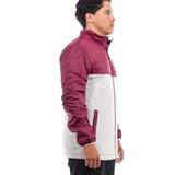 Maroon & Gray Completion Jacket