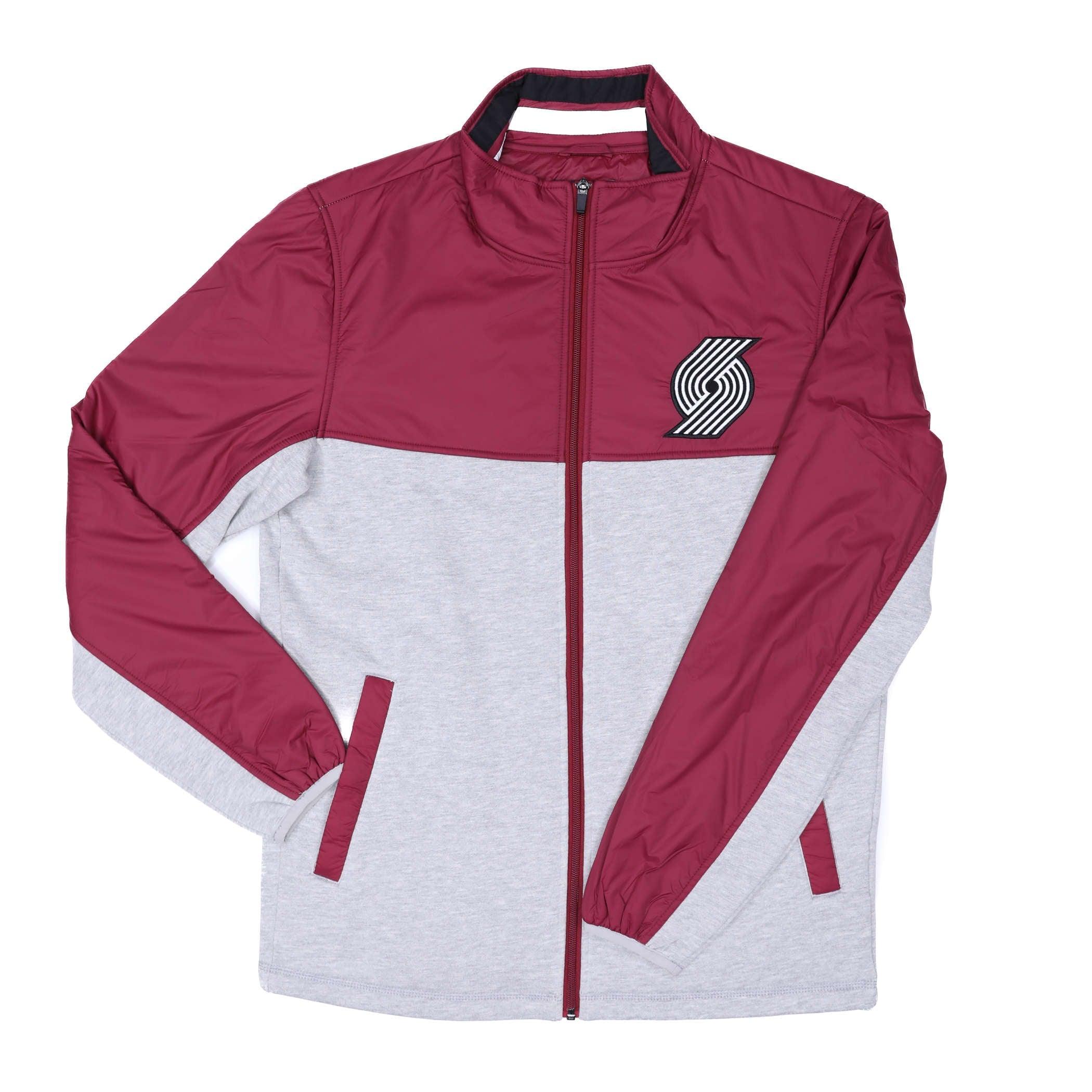 Maroon & Gray Completion Jacket