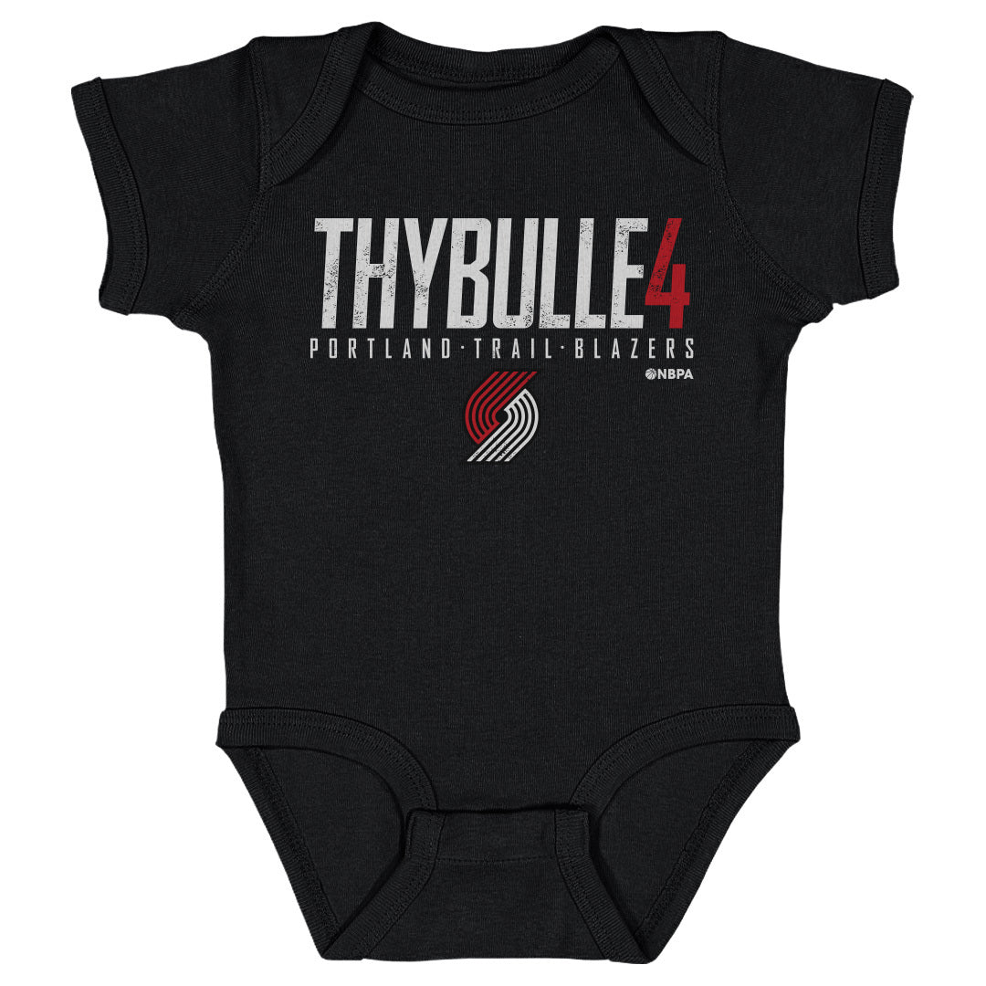 Matisse Thybulle Portland Trail Blazers Elite Baby Creeper Kids Baby Onesie Black
