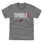 Matisse Thybulle Portland Trail Blazers Elite Youth T-Shirt Kids T-Shirt Tri Gray