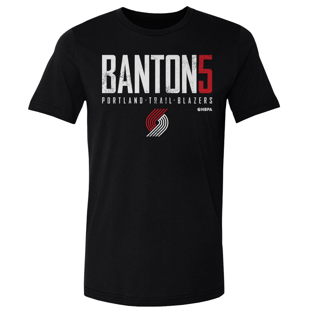 Dalano Banton Portland Trail Blazers Elite T-Shirt