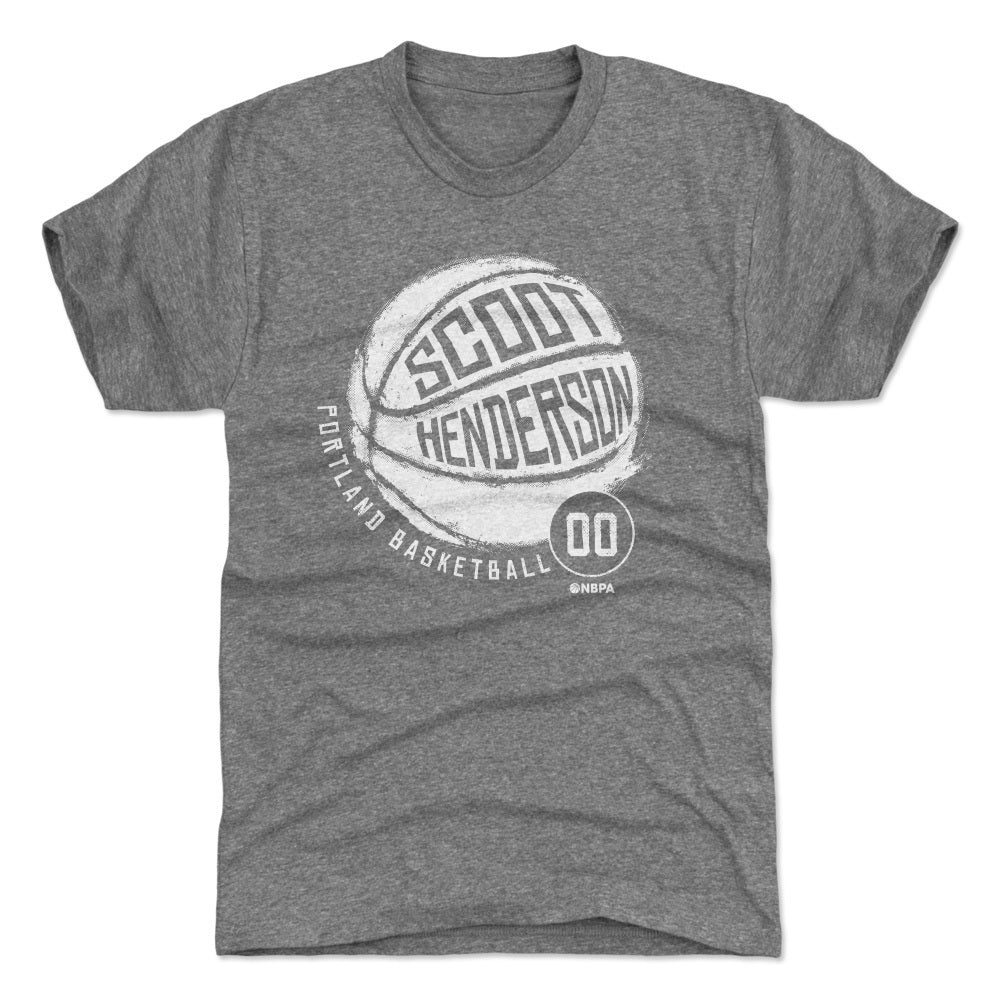 Scoot Henderson Portland Basketball Men's Premium T-Shirt - Rip City Clothing