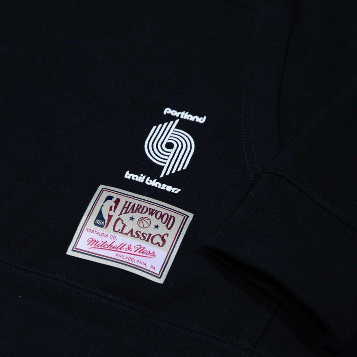 Mitchell & Ness Big Face Black Hoodie