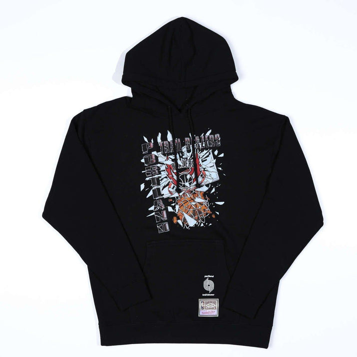 Mitchell & Ness Big Face Black Hoodie