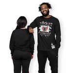 Mitchell & Ness Big Face Black Long Sleeved T-shirt