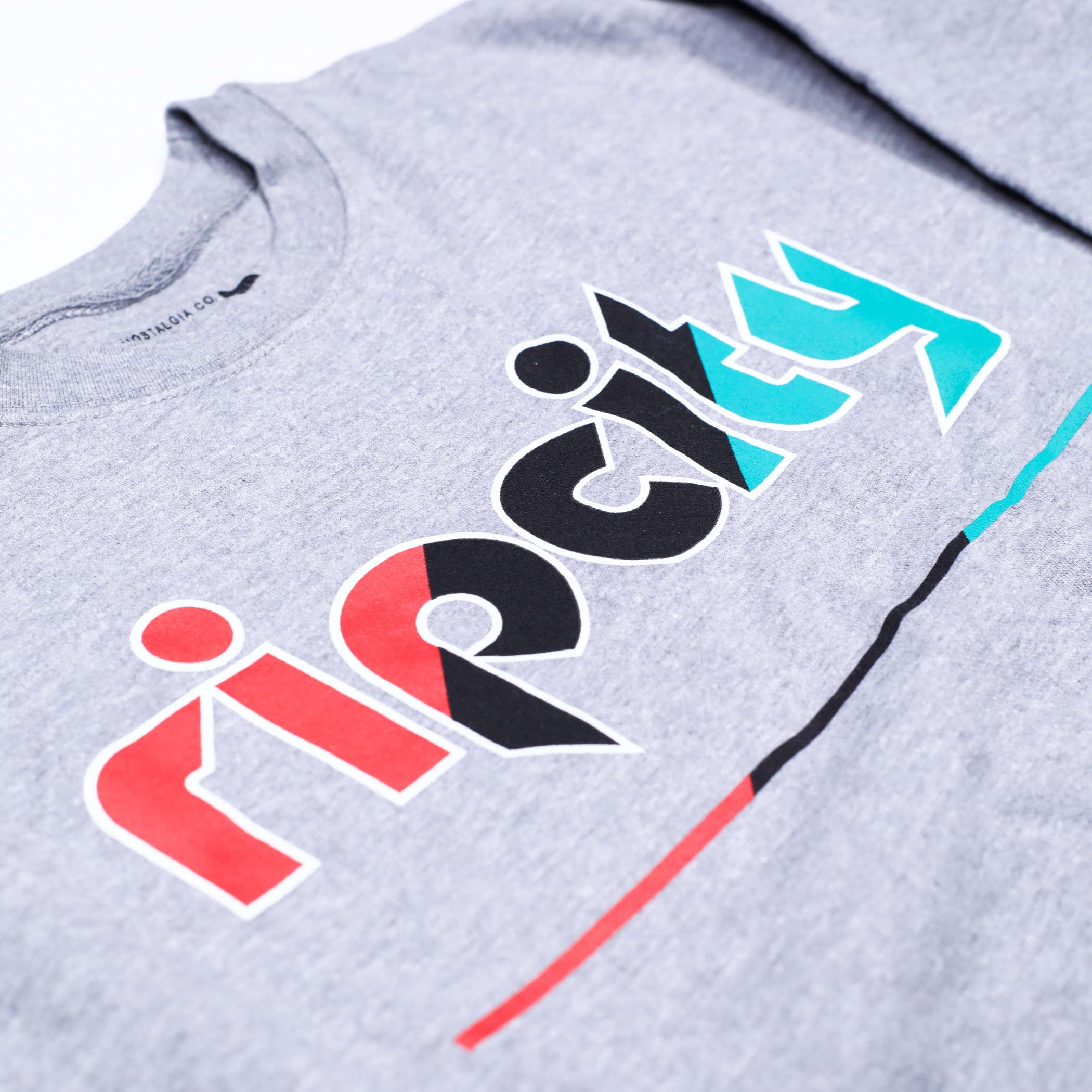 Mitchell & Ness Black History Month ripcity Unity Collection Fleece Gray Crewneck