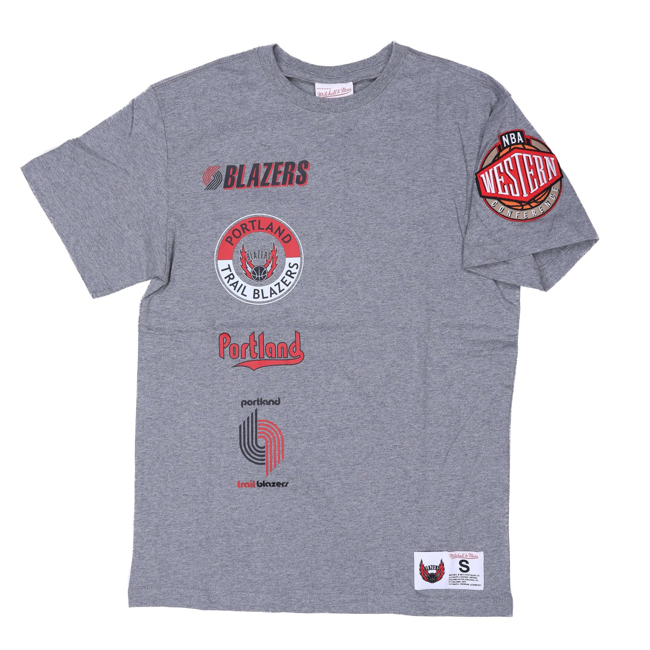 Mitchell & Ness Cities Collection Gray T-shirt