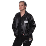 Mitchell & Ness Doodle Coaches Black Satin Jacket