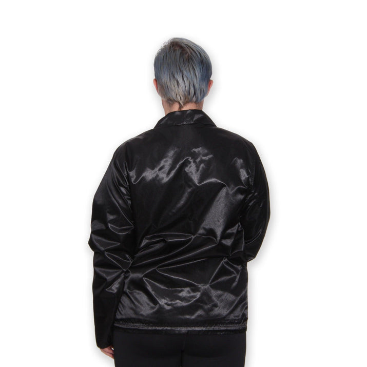 Mitchell & Ness Doodle Coaches Black Satin Jacket