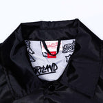 Mitchell & Ness Doodle Coaches Black Satin Jacket