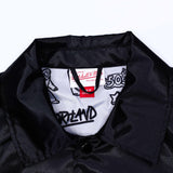 Mitchell & Ness Doodle Coaches Black Satin Jacket