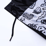 Mitchell & Ness Doodle Coaches Black Satin Jacket