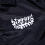 Mitchell & Ness Doodle Coaches Black Satin Jacket