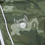 Mitchell & Ness Ghost Olive Green Camouflage Jacket