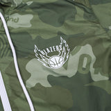 Mitchell & Ness Ghost Olive Green Camouflage Jacket