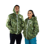 Mitchell & Ness Ghost Olive Green Camouflage Jacket