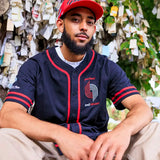 Mitchell & Ness Portland Trail Blazers Button Up Baseball Shirt