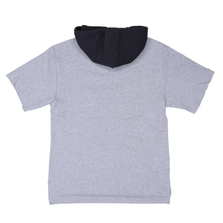 Mitchell & Ness Post Game Short Sleeve Gray Hoodie