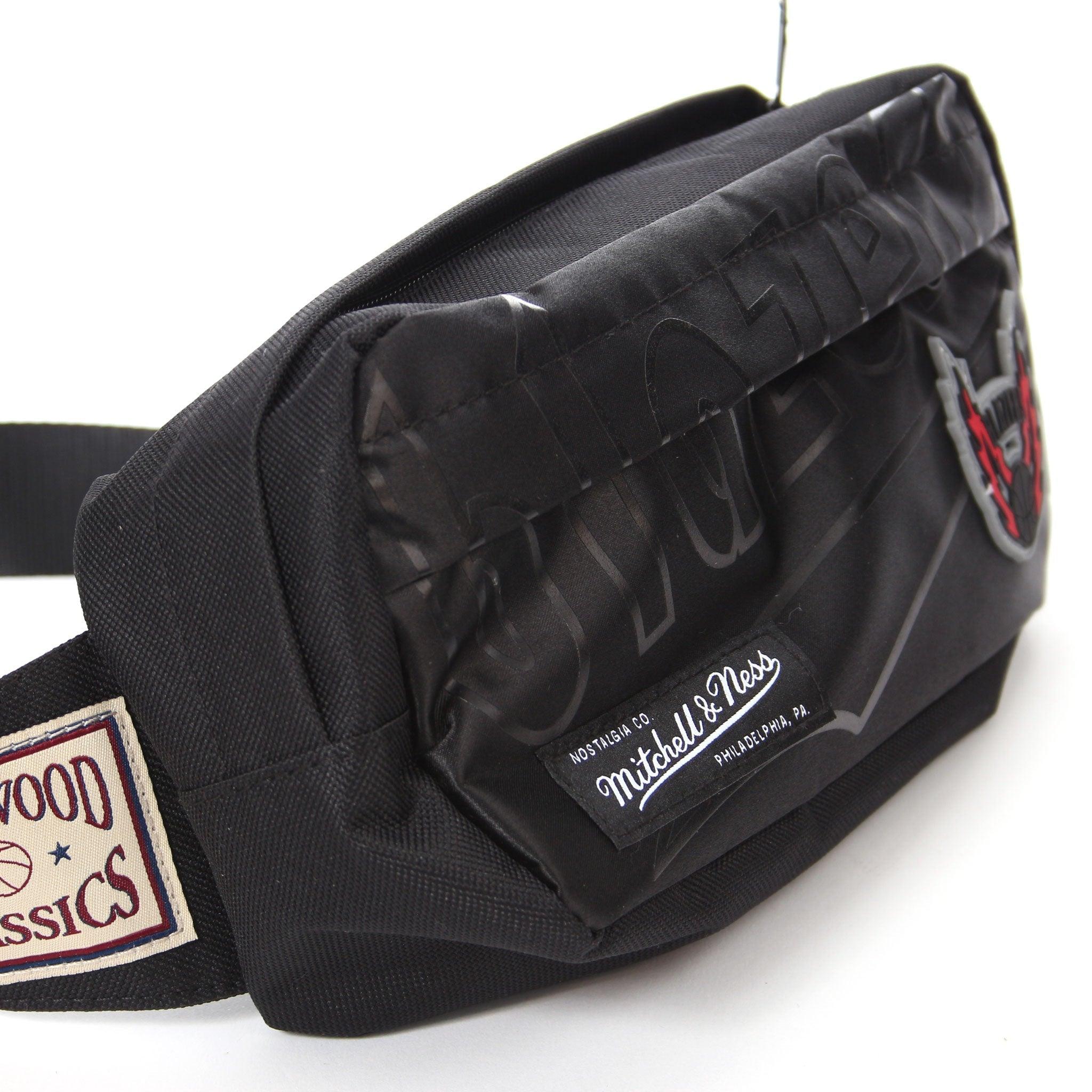Mitchell & Ness Retro Fanny Pack Black Hip Sack