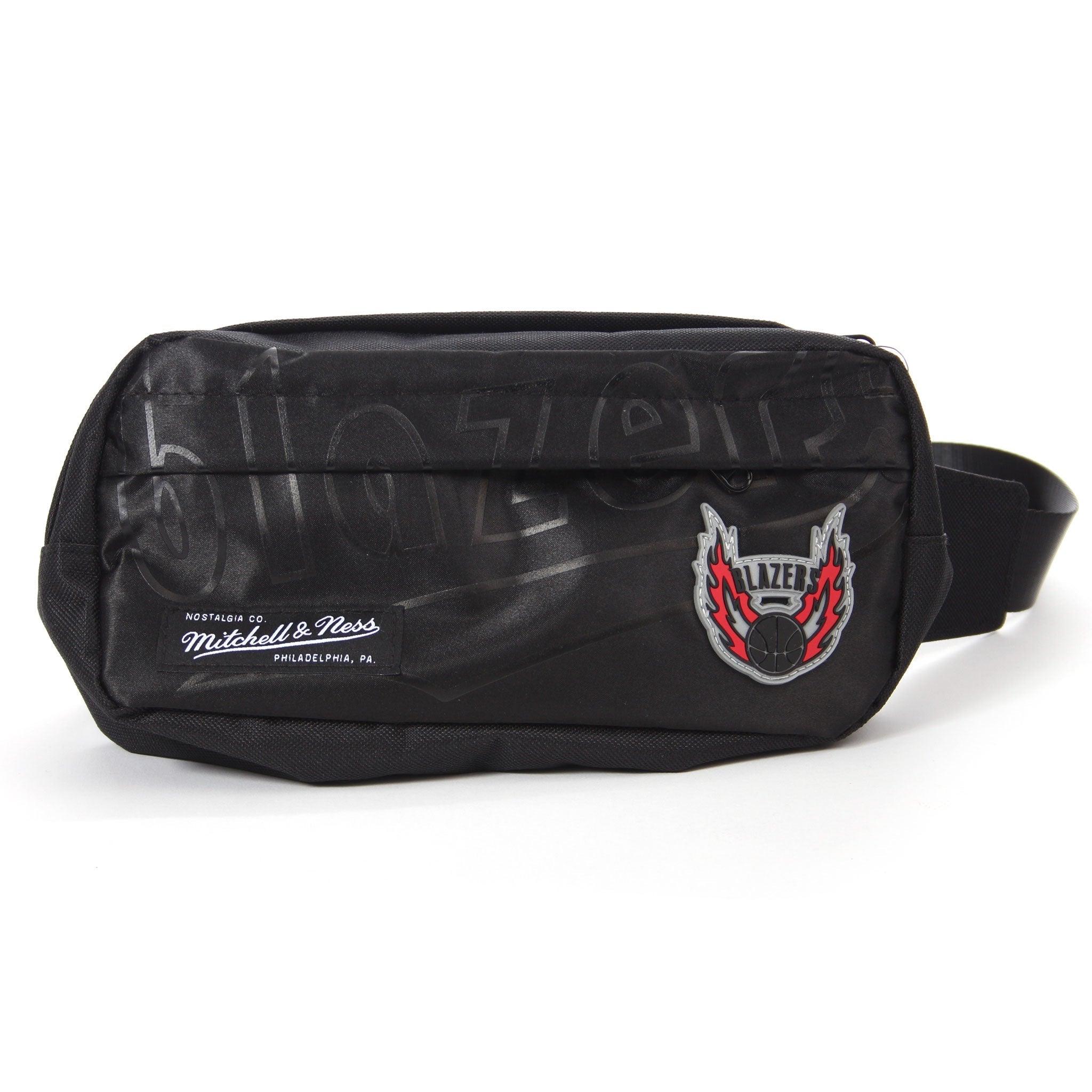 Mitchell & Ness Retro Fanny Pack Black Hip Sack
