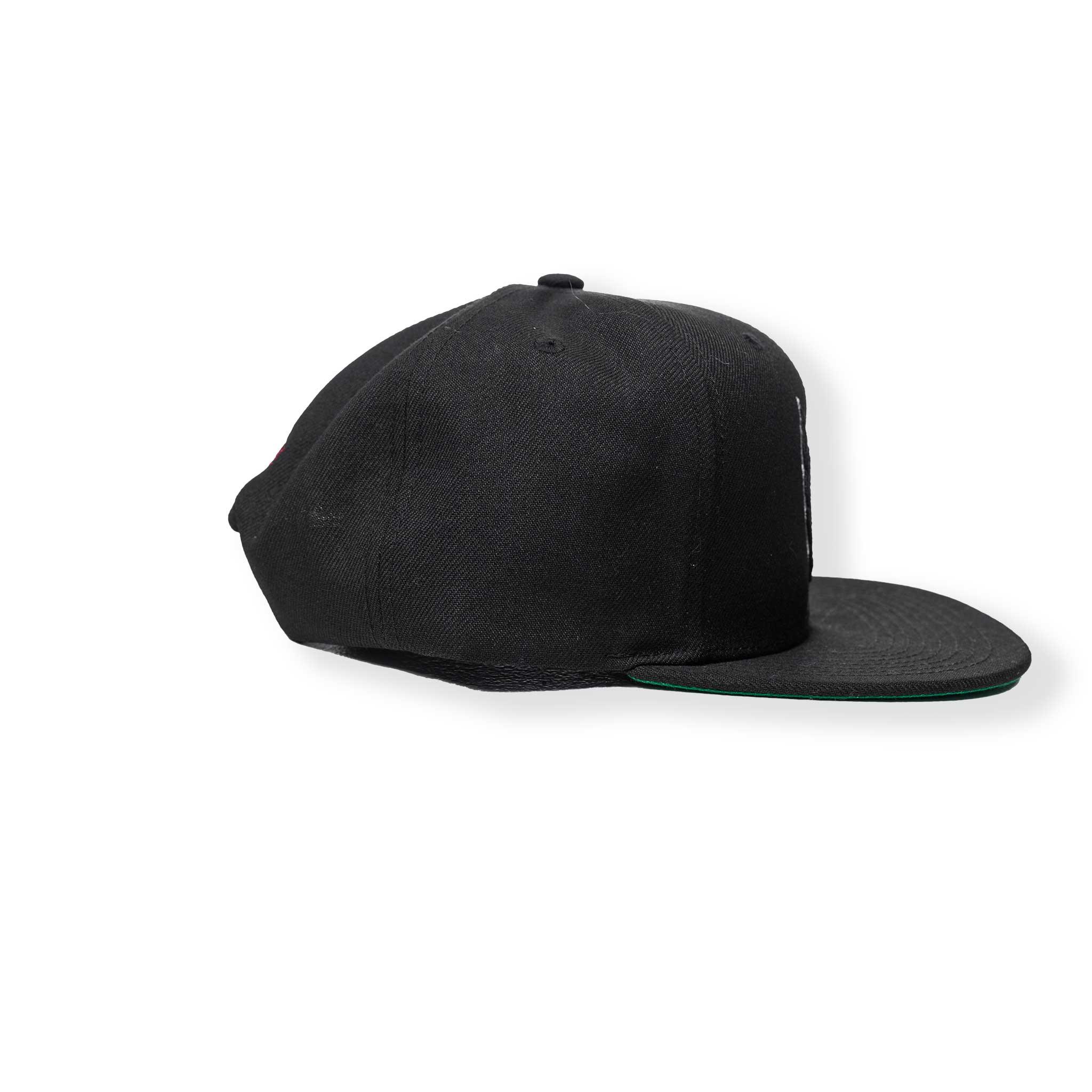 Mitchell & Ness Retro Flames Black Snapback