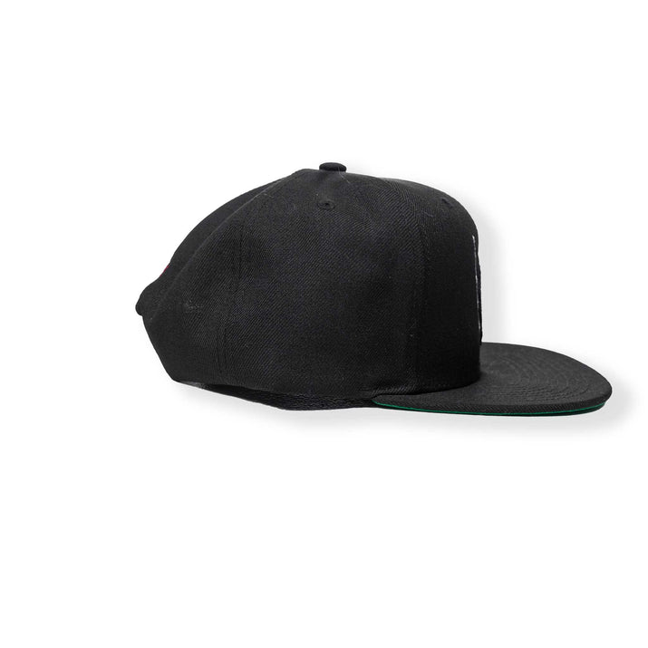Mitchell & Ness Retro Flames Black Snapback