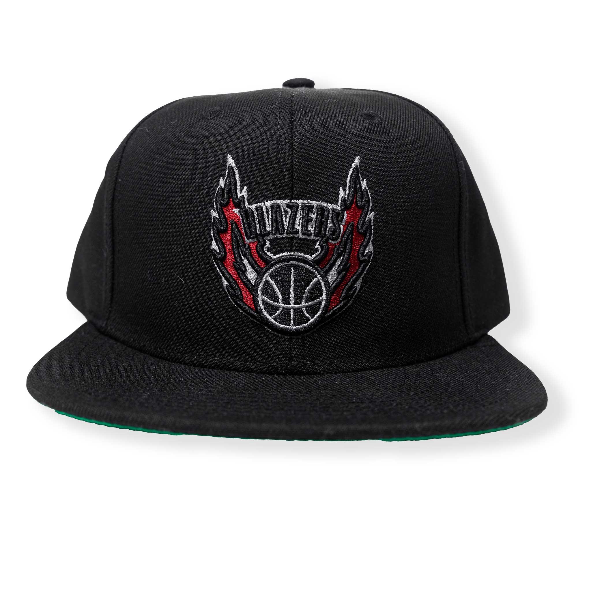 Mitchell & Ness Retro Flames Black Snapback