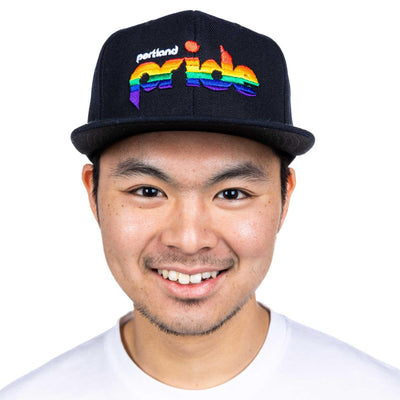 Mitchell & Ness Retro Pride Black Snapback