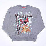 Mitchell & Ness Women's Big Face Gray Crewneck