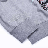Mitchell & Ness Women's Big Face Gray Crewneck