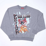 Mitchell & Ness Women's Big Face Gray Crewneck