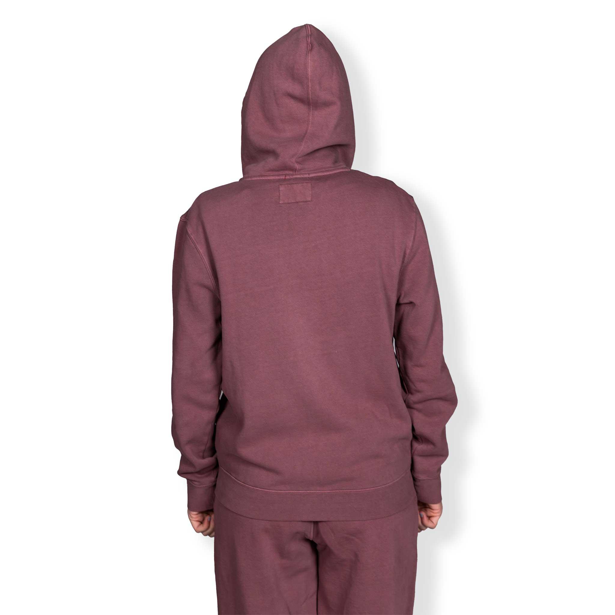 Mitchell & Ness Women's Brown Cotton Terra Full Zip Hoodie