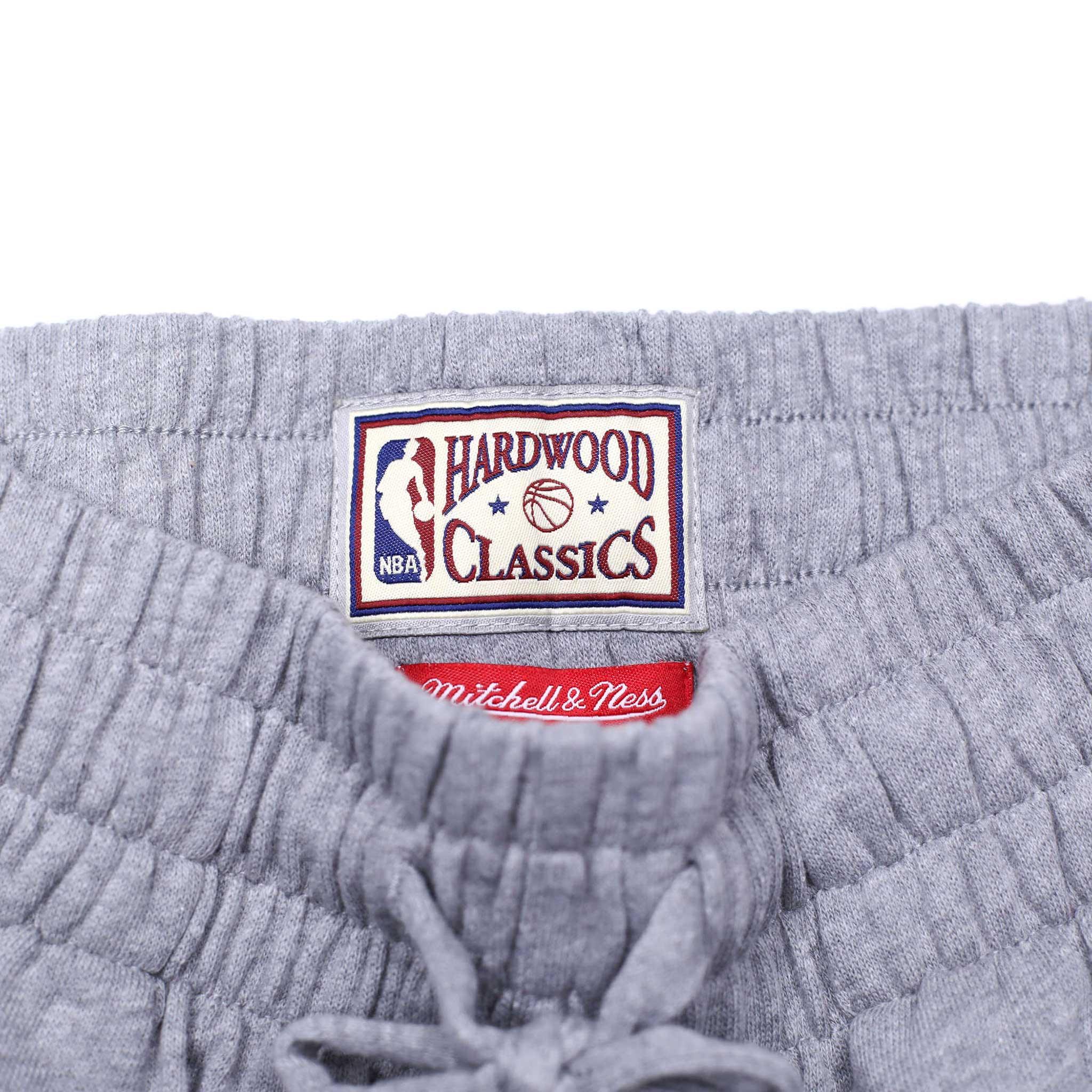 Mitchell & Ness Women’s Gray Logo Gym Shorts