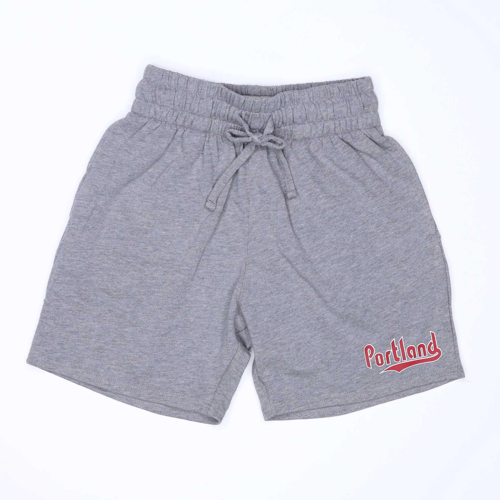 Mitchell & Ness Women’s Gray Logo Gym Shorts